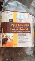 Mängden socker i Pain Essénien Blé Carotte et raisin