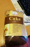 Mängden socker i Cake Au Gingembre (380 GR)