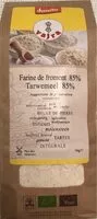 Mängden socker i Farine de froment 85%