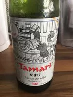 Mängden socker i Tamari (sauce Soja)