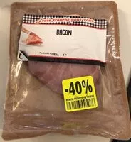Mängden socker i Bacon frais tranché pour vous