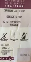 Mängden socker i Jambon