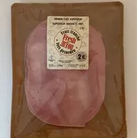 Mängden socker i Jambon cuit superieur