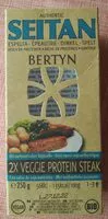 Mängden socker i Bertyn Bio Seitan Dinkel Tamari Steak 250G