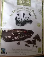Mängden socker i Le Chocolat des Pandas (de Pandachocolade) - Belgian Chocolate