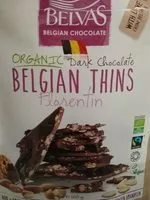 Mängden socker i Belgian thins dark chocolate