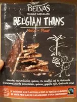 Mängden socker i Belgian thins