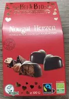 Mängden socker i Nougat Herzen