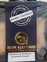 Mängden socker i Rouleaux de printemps au poulet et sauce