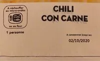 Mängden socker i Chili con carne