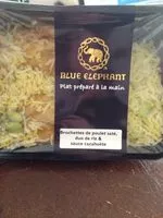 Mängden socker i Brochette De Poulet / Riz