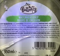 Mängden socker i Soupe de cresson