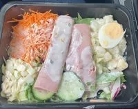 Mängden socker i Salade au jambon magistral