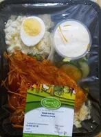 Mängden socker i Salade au poulet