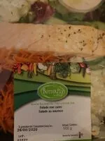 Mängden socker i Salade au saumon