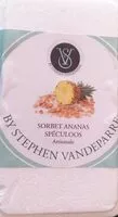 Mängden socker i Sorbet ananas speculoos