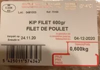 Mängden socker i Filet de poulet