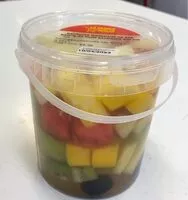 Mängden socker i Salade de fruit exotique sur jus