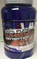 Mängden socker i 100% pure whey sensation
