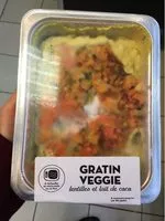 Mängden socker i Gratin Veggie Lentilles et Lait De Coco