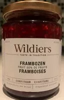 Mängden socker i Confiture de framboise