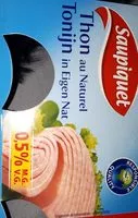 Mängden socker i Thon au naturel