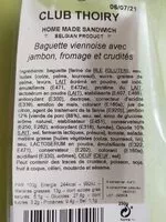 Mängden socker i Sandwich