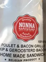 Mängden socker i Sandwitch Poulet Bacon Grillé