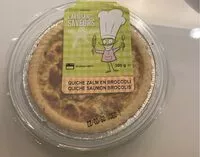 Mängden socker i Quiche saumon broccoli