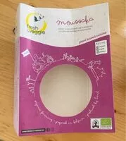 Mängden socker i Moussaka vegan