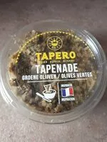 Mängden socker i Tapenade olives vertes