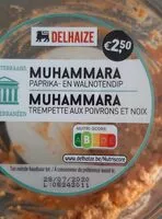 Mängden socker i Muhammara