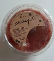 Mängden socker i Apero time houmous de chicons