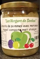 Mängden socker i Compote de pommes avec morceaux