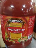 Mängden socker i Sauce ketchup