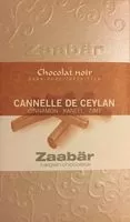Mängden socker i Chocolat Noir Cannelle de Ceylan