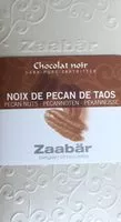 Mängden socker i Chocolat noir Noix de pécan de Taos