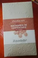 Mängden socker i Chocolat noir Macadamia de Carpentarie