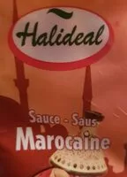 Mängden socker i Sauce Marocaine Halideal