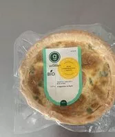 Mängden socker i Tarte salée / Quiche 4 légumes et thym