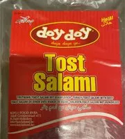 Mängden socker i Tost salami