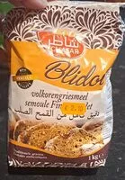 Mängden socker i Semoule farine complète