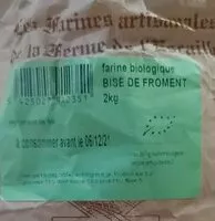 Mängden socker i Farine