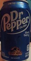 Mängden socker i Dr Pepper Dark Berry
