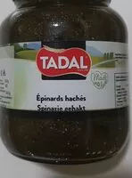 Mängden socker i Épinards hachés