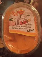 Mängden socker i Houmous aux poivrons