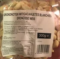 Mängden socker i Cacahuetes blanchies