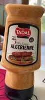 Mängden socker i Sauce algérienne