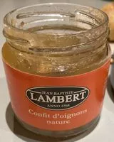 Mängden socker i Confit d’oignons nature