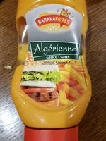 Mängden socker i Sauce algérienne